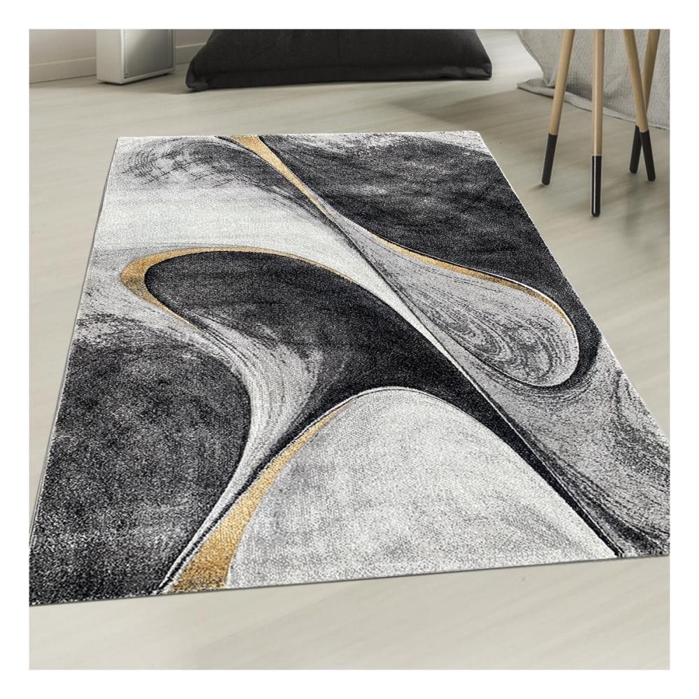 tapis moderne madila polypropylène frisée - 160x230 cm (GiFi-UNA-TAPIS003845-160x230)
