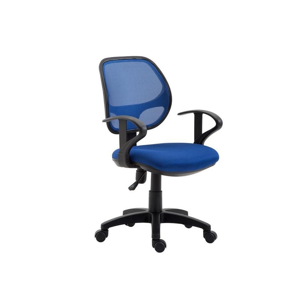 chaise de bureau pour enfant cool bleu (GiFi-MOB-15450)