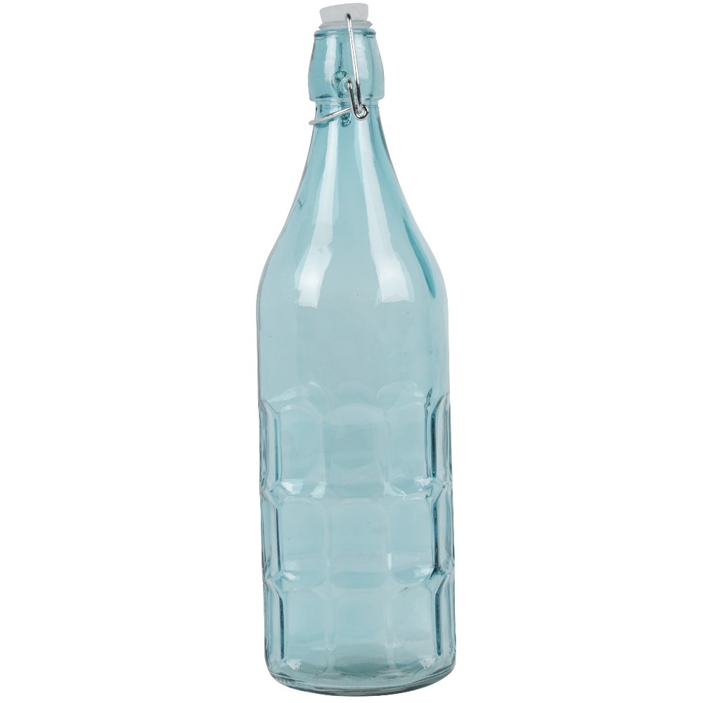 bouteille en verre colorée 1 l (GiFi-246012X)