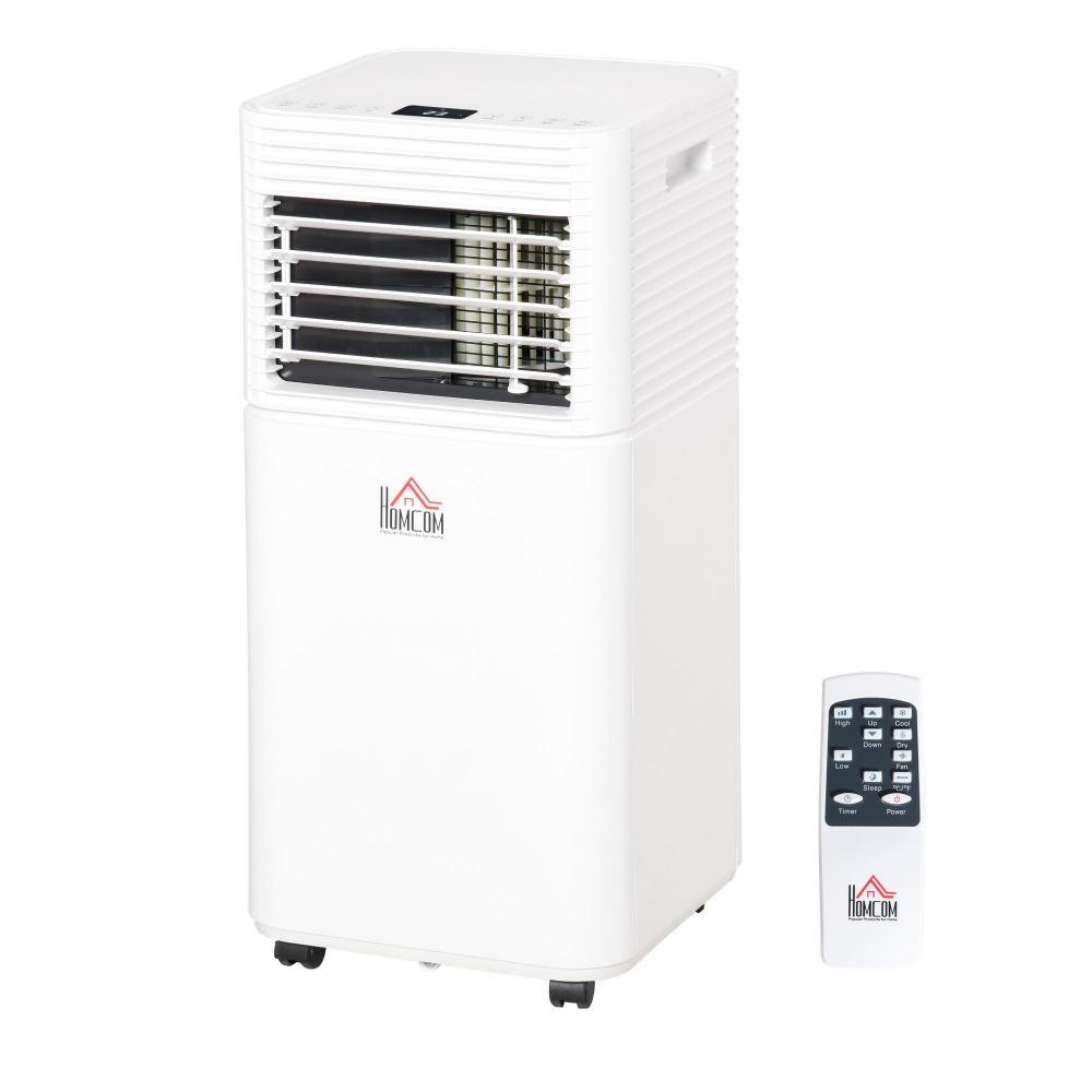 climatiseur portable 9.000 btu/h - ventilateur, déshumidificateur - réfrigérant naturel r290 - télécommande - débit d'air 360 mah - blanc (GiFi-AOS-823-006V90)