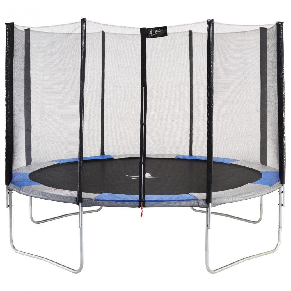 trampoline rond 430cm avec filet ralli 430 (GiFi-KAN-K0260)