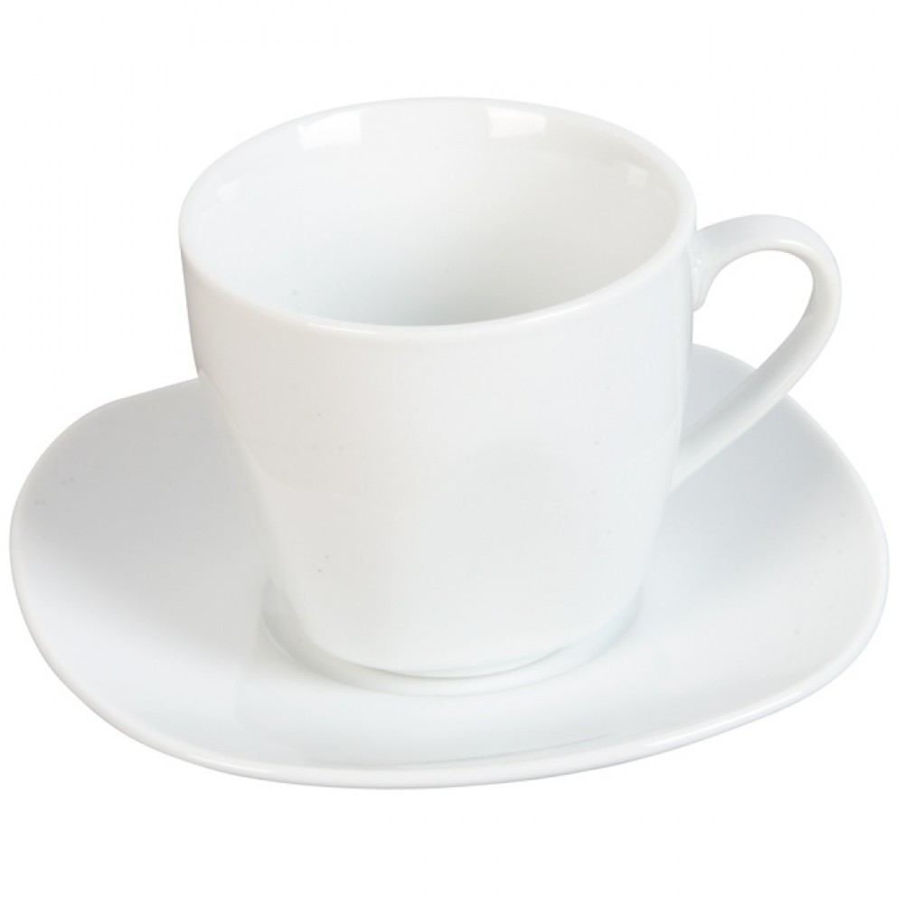 tasse blanche porcelaine x6 (GiFi-300519X)