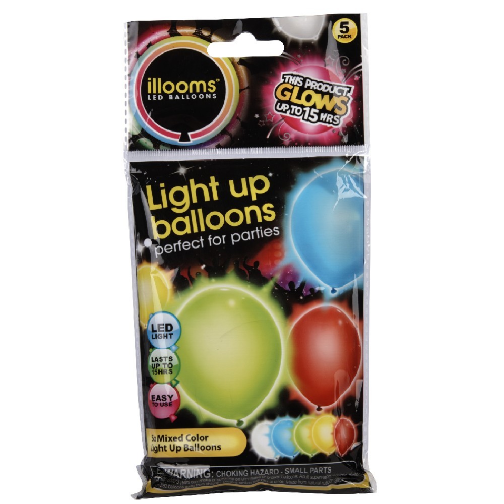 ballon lumineux led uni x5 (GiFi-351009X)