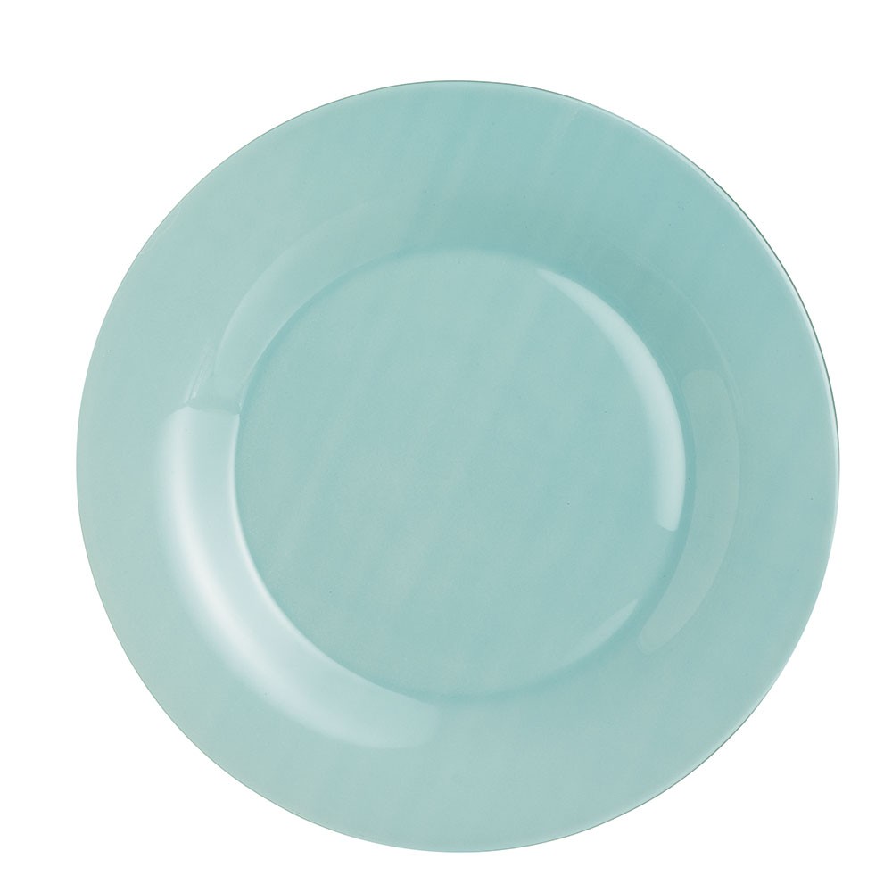 assiette plate ronde luminarc bleu ciel zana (GiFi-355880X)
