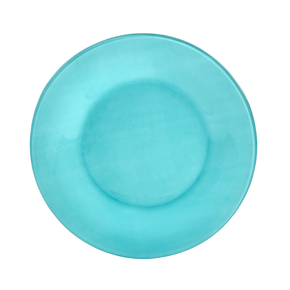 assiette à dessert ronde luminarc bleue zana (GiFi-355881X)
