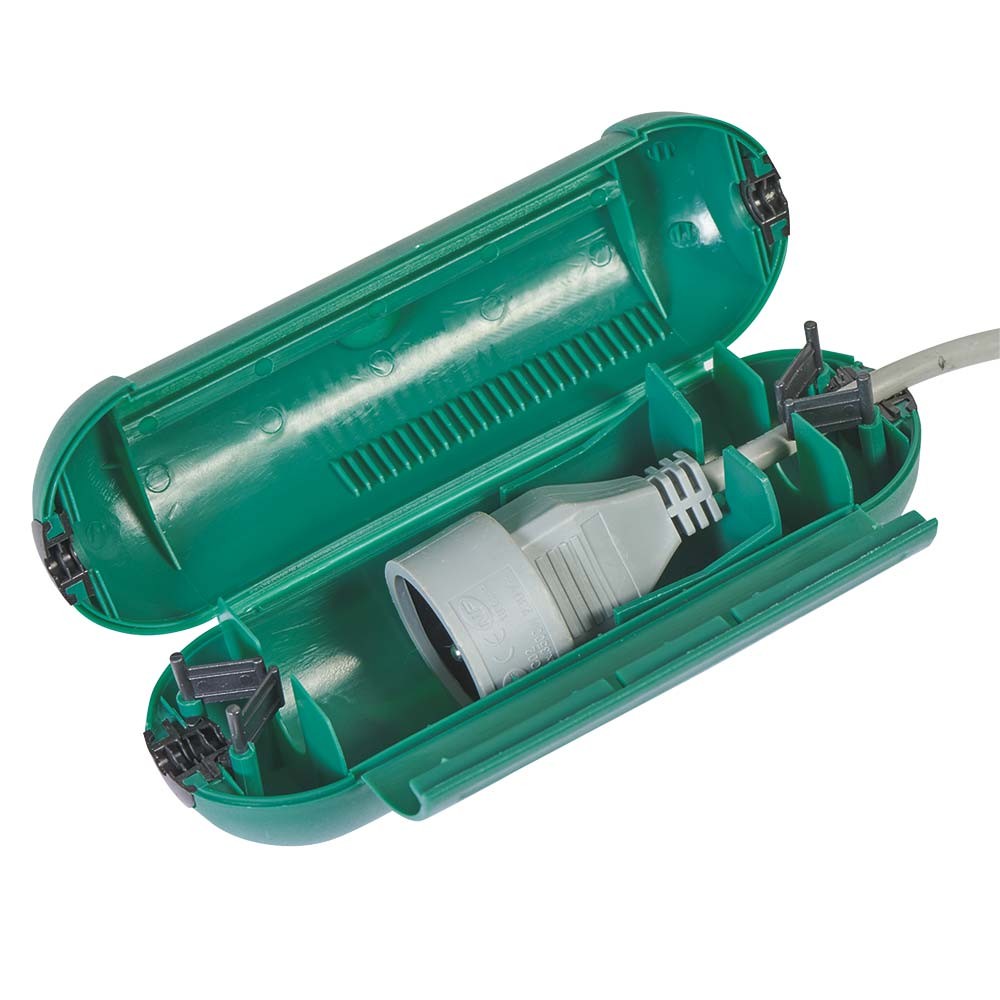 boîtier étanche protection câble électrique vert (GiFi-367461X)