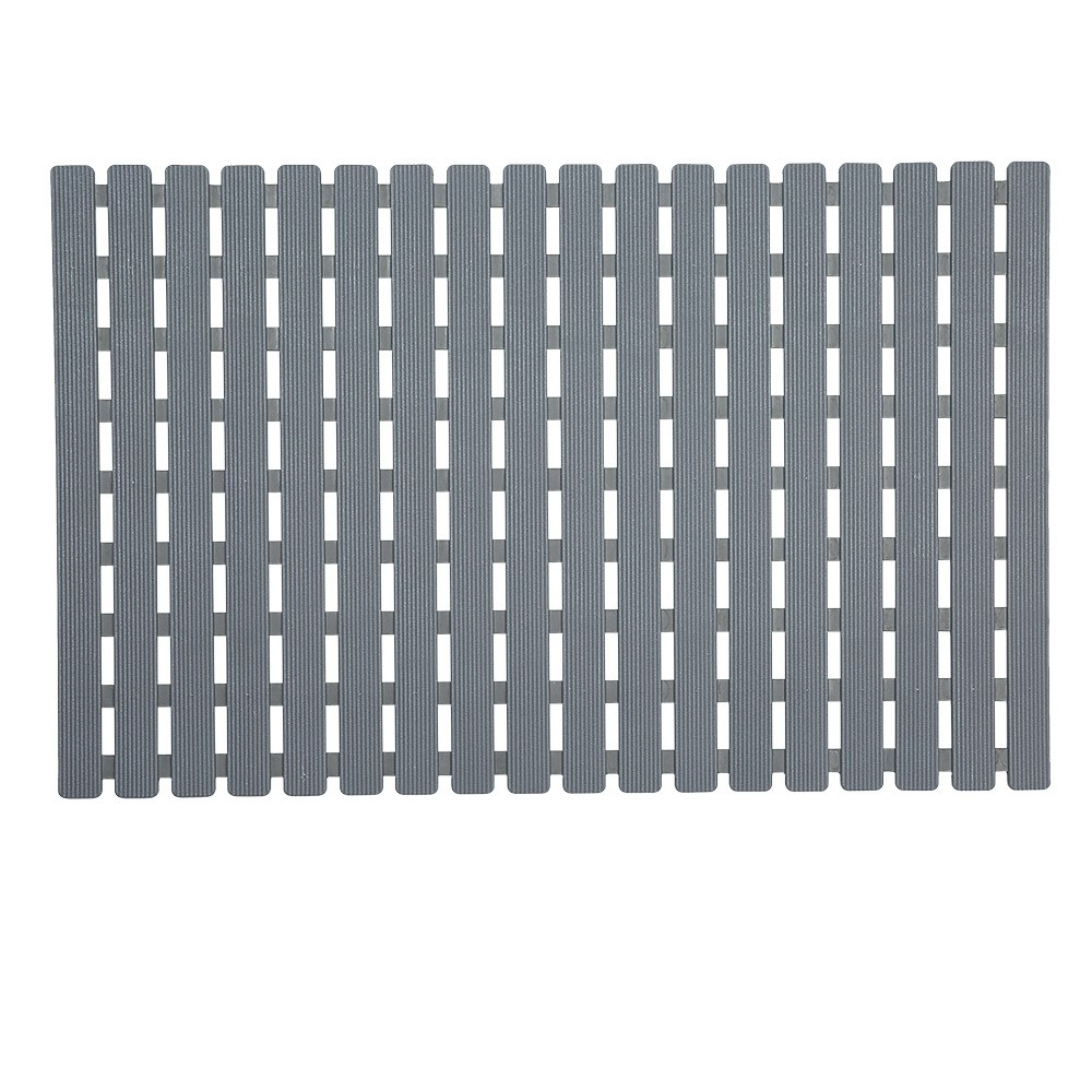 tapis de bain fond de douche gris (GiFi-378580X)