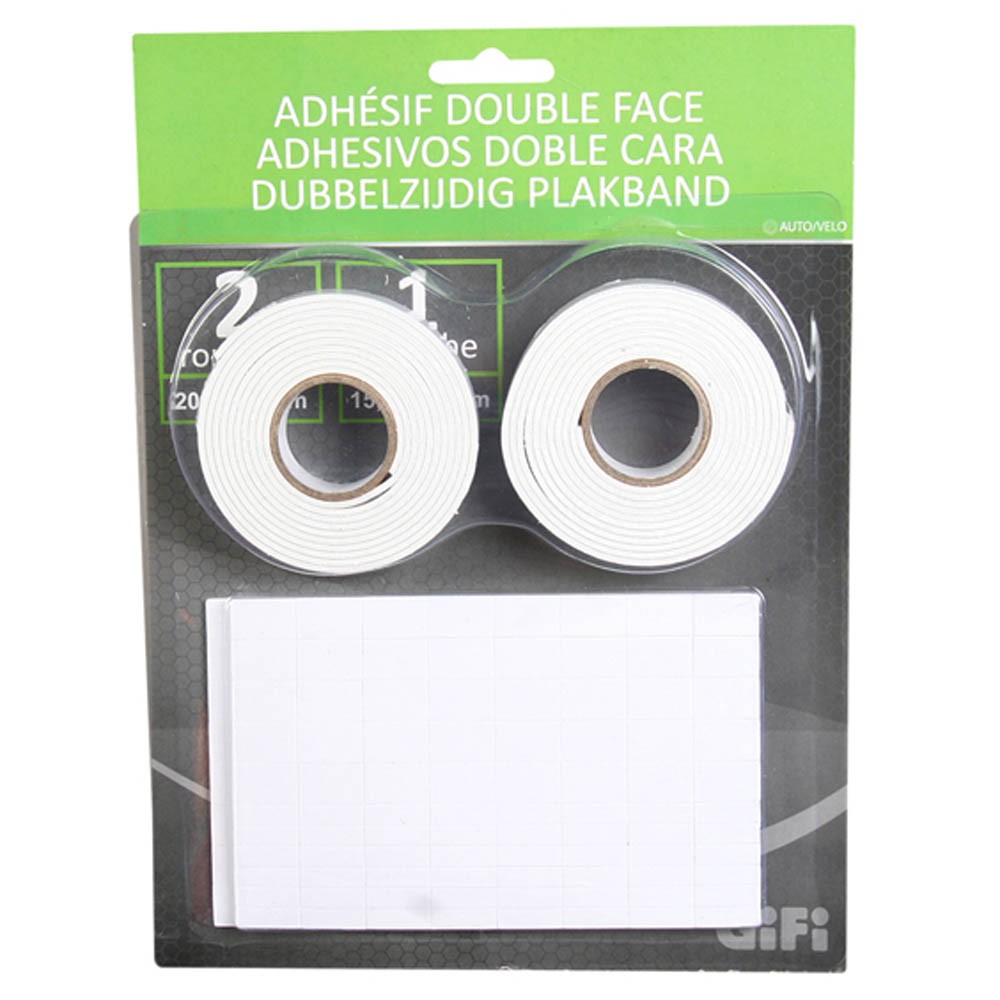 adhésif double face x2 et planche à découper (GiFi-385907X)