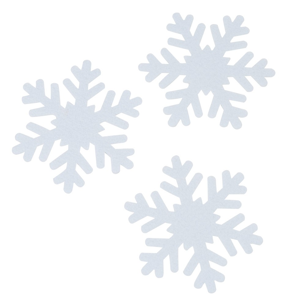 flocon de neige décoratif blanc noël (GiFi-392939X)