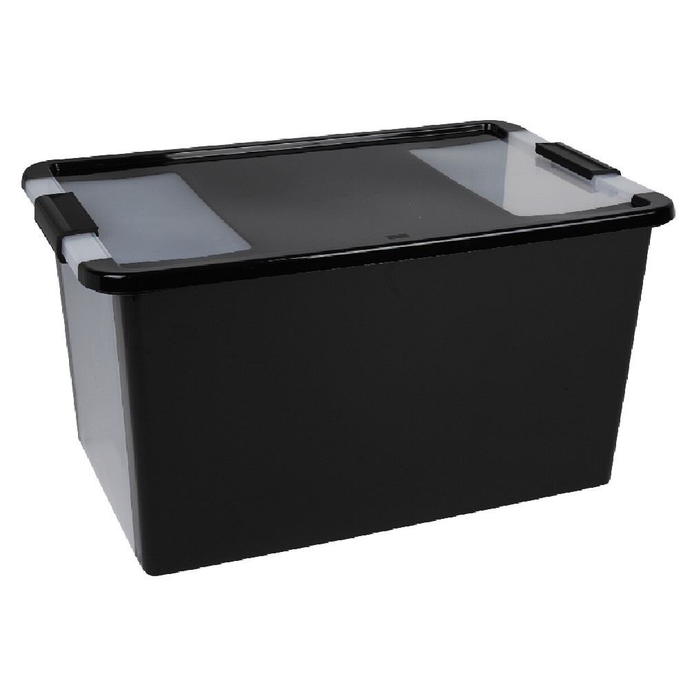 boîte de rangement 40 l noir (GiFi-396021X)