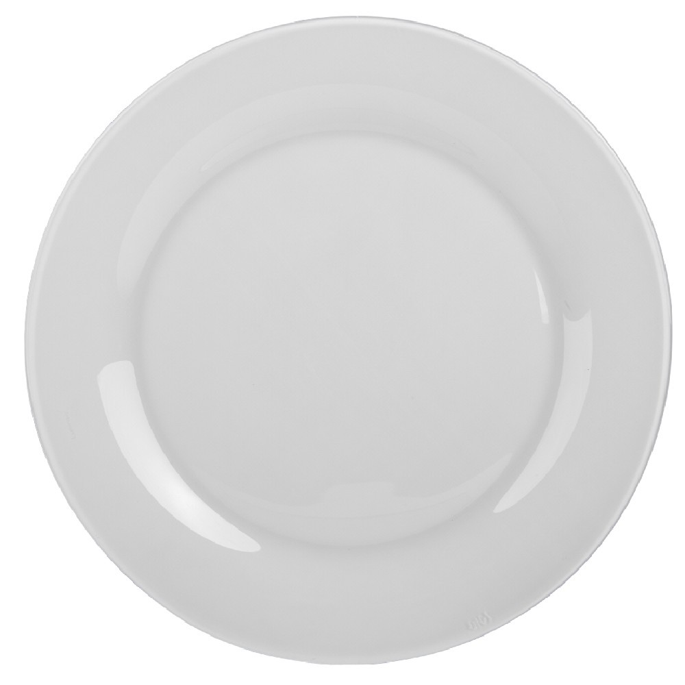 assiette plate ronde luminarc blanche zana (GiFi-403332X)