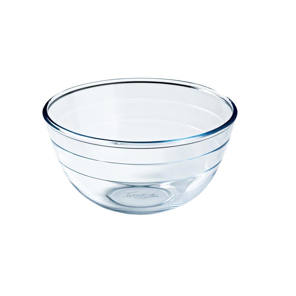 saladier verre transparent (GiFi-408356X)