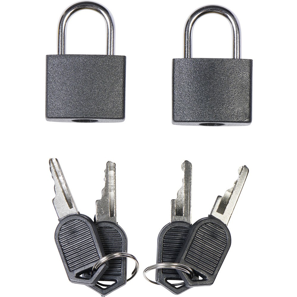 set de 2 cadenas à clé pour bagages (GiFi-415371X)