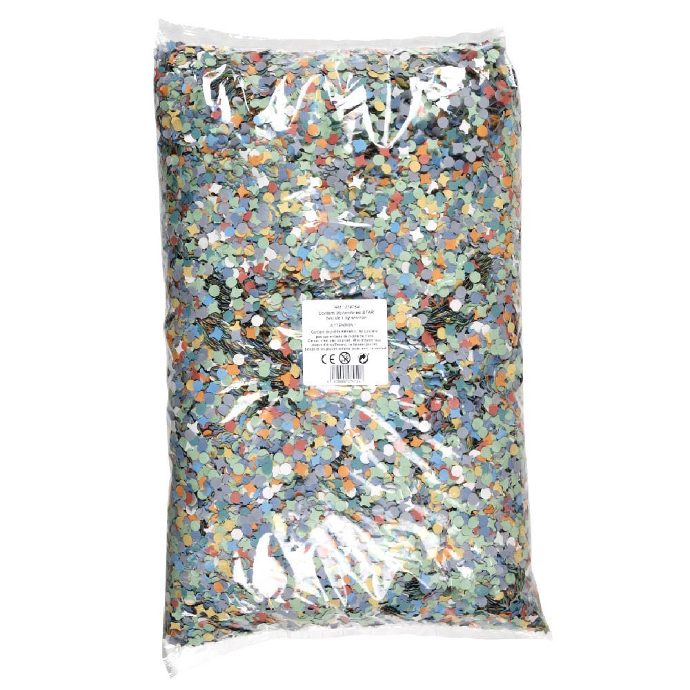 sac de confettis multicolores (GiFi-417286X)