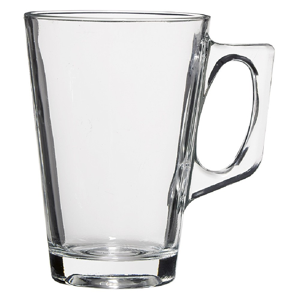 tasse à café en verre transparent x3 (GiFi-421560X)