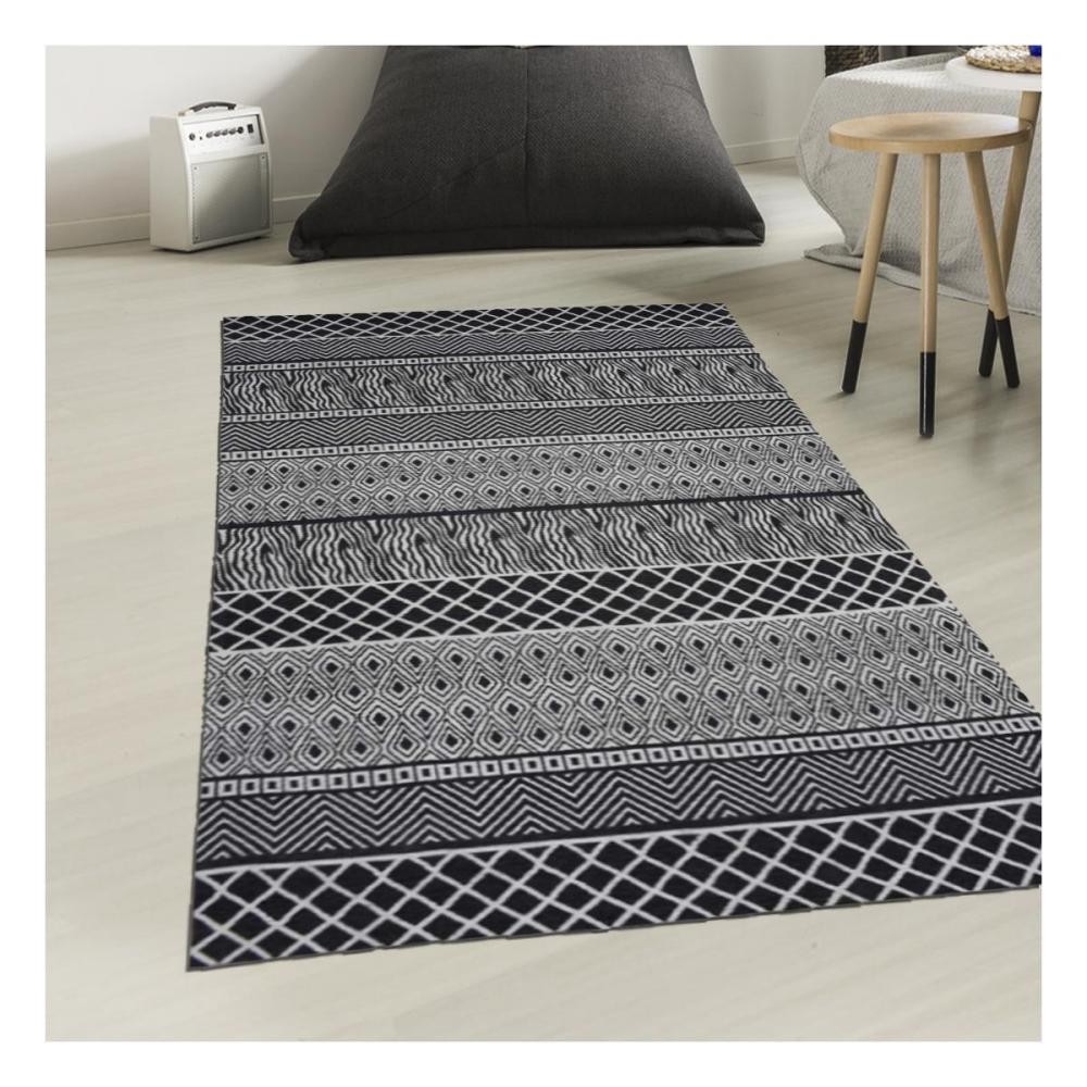 tapis berbère zigzou polyester chenille - 170x240 cm (GiFi-UNA-TAPIS003501-170x240)