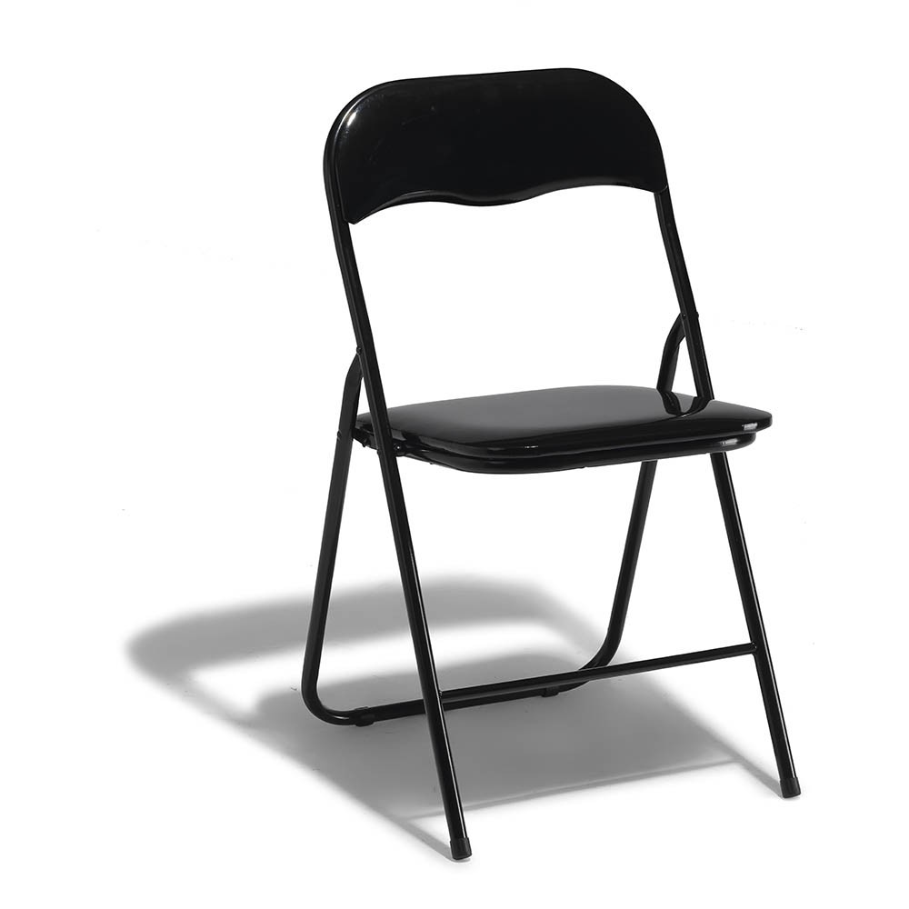 chaise pliante tracy noire (GiFi-441681X)