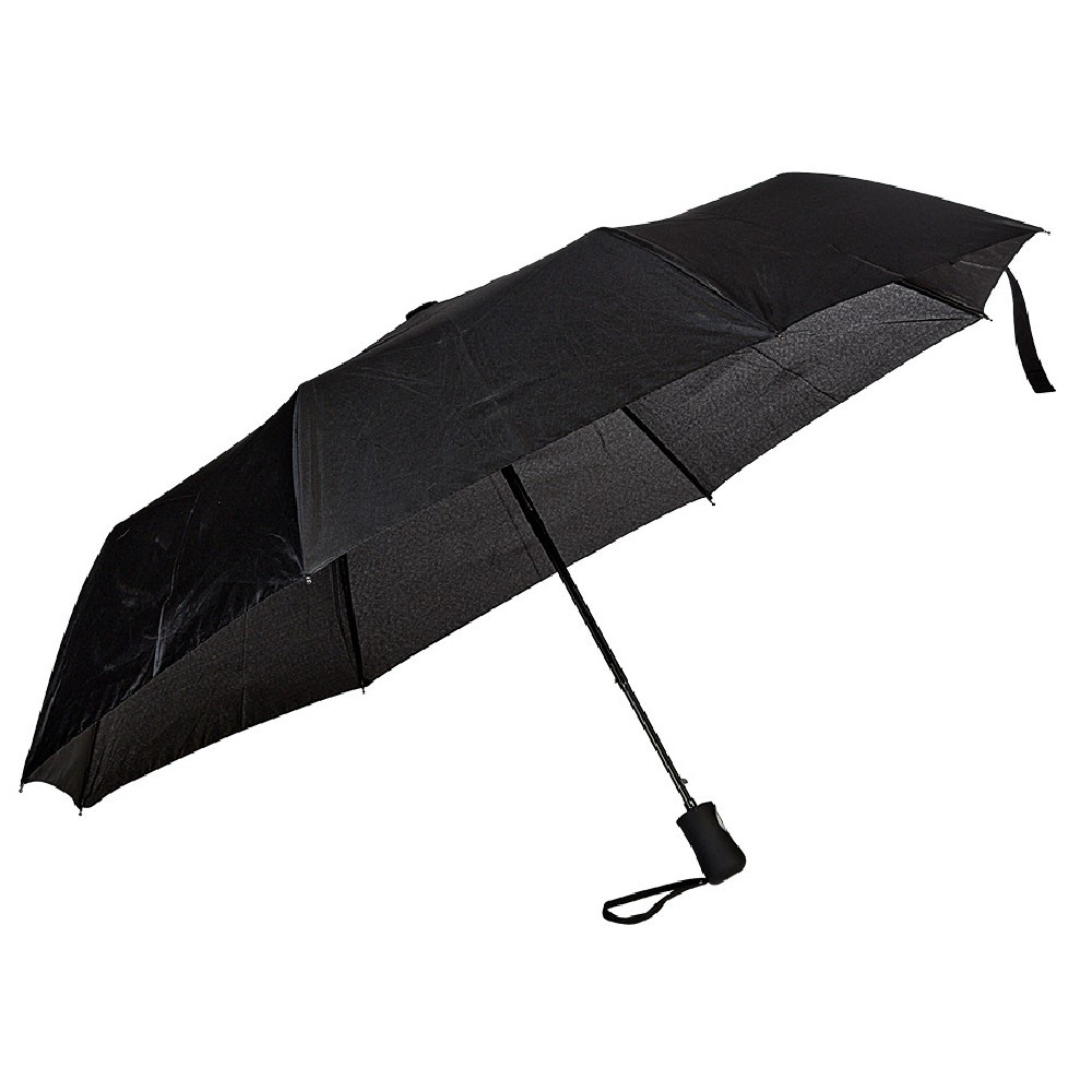 parapluie semi automatique noir (GiFi-449316X)