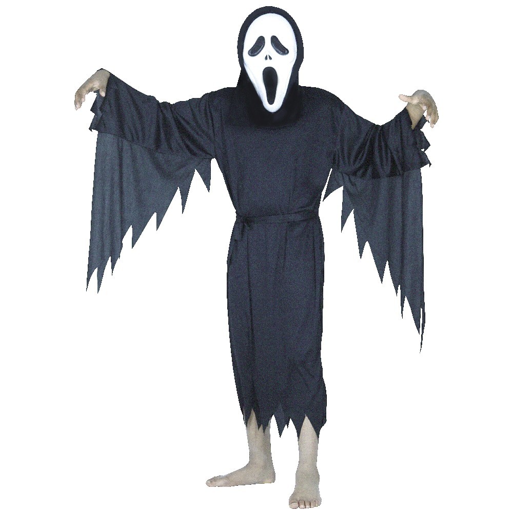 déguisement enfant fantôme scream halloween 7/10 ans (GiFi-476945X)