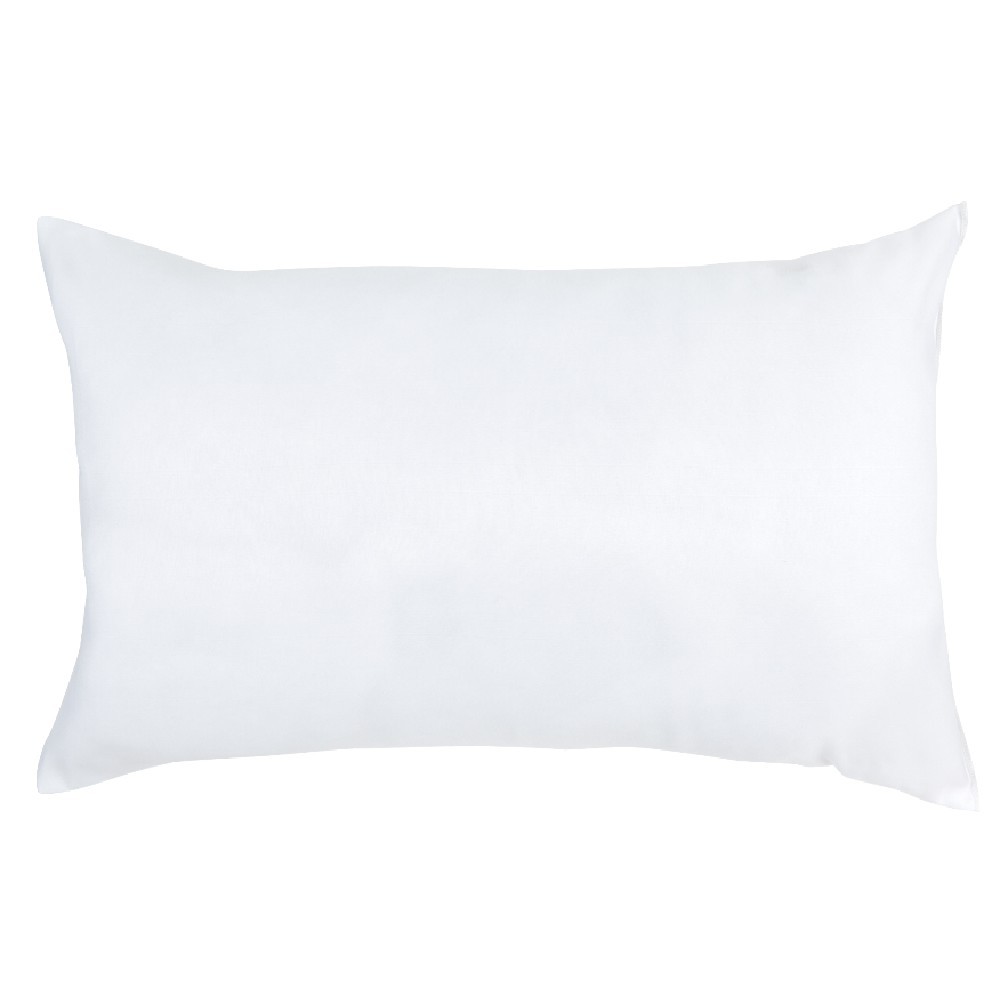 oreiller moelleux anti acariens polyester blanc 45x70 cm (GiFi-508635X)