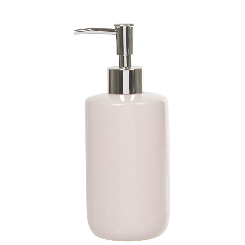 distributeur de savon céramique rose (GiFi-515548X)