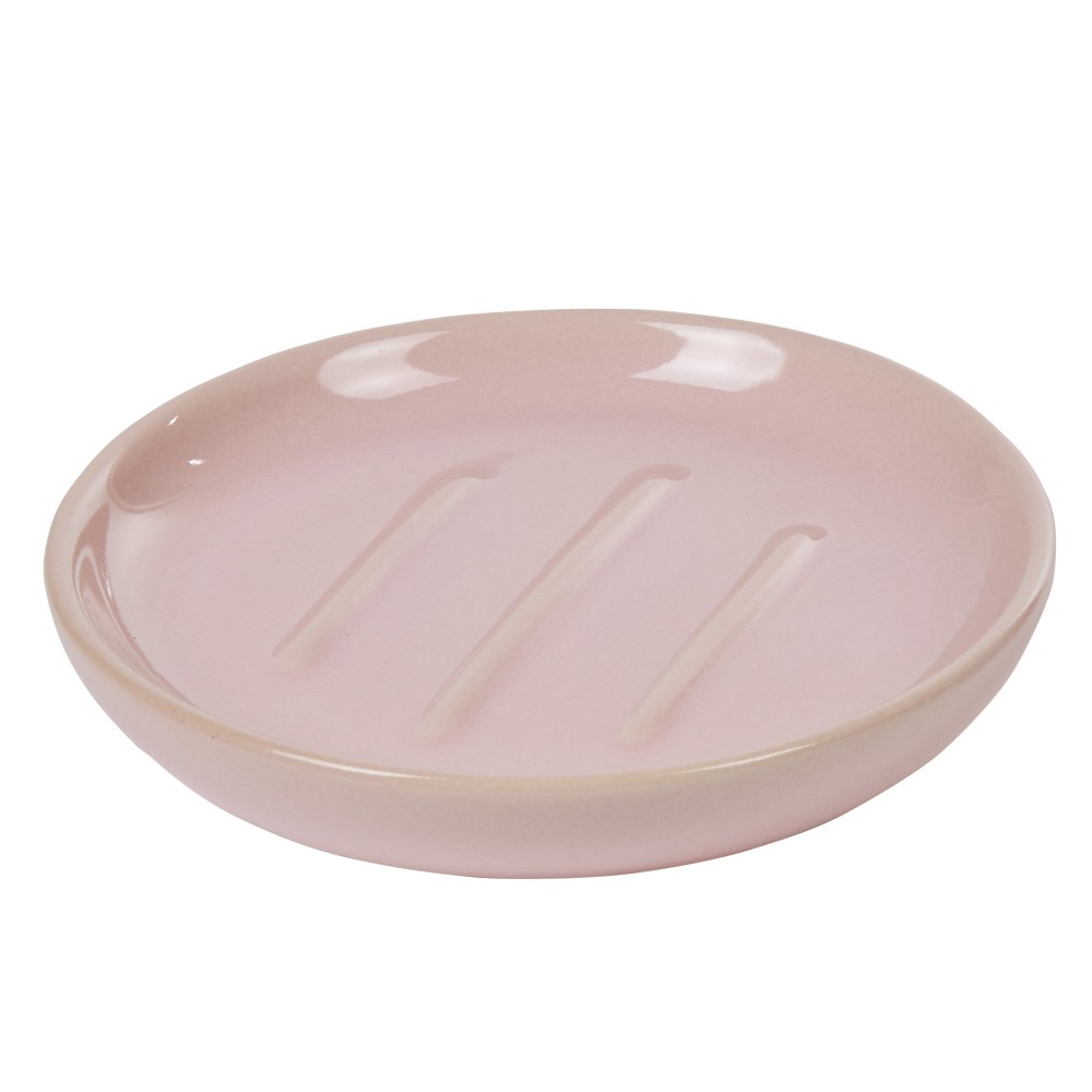 porte savon céramique rose (GiFi-517255X)