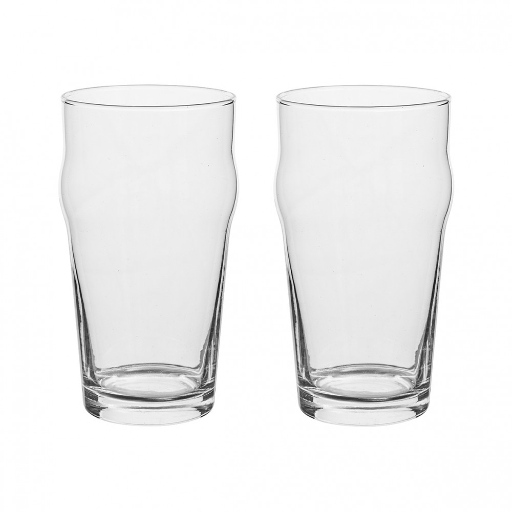 verre bière nonix format pinte x 2 (GiFi-518564X)