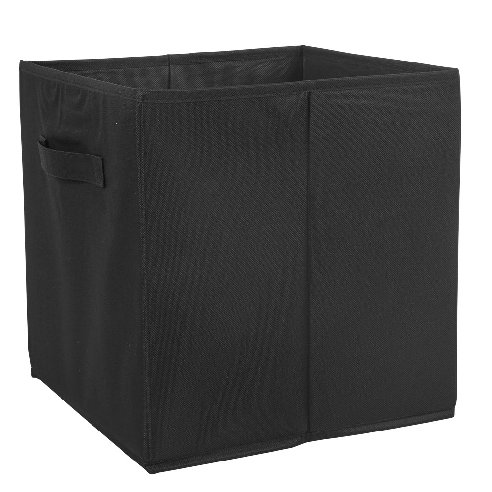 panière cubox 31x31x31cm noir (GiFi-521889X)