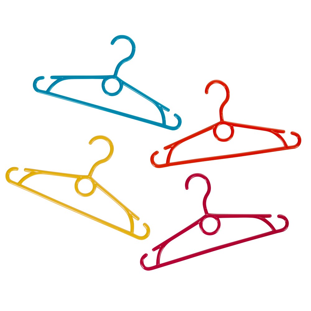 cintre pour enfant multicolore x8 (GiFi-522204X)