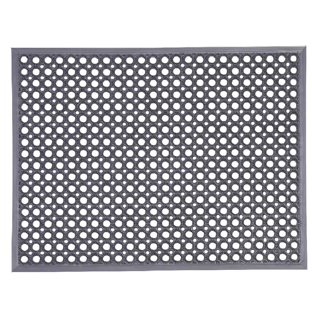 tapis grattant antidérapant lavable gris (GiFi-530042X)