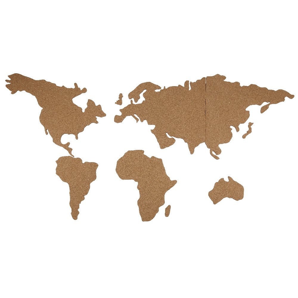 carte du monde en liège (GiFi-530149X)