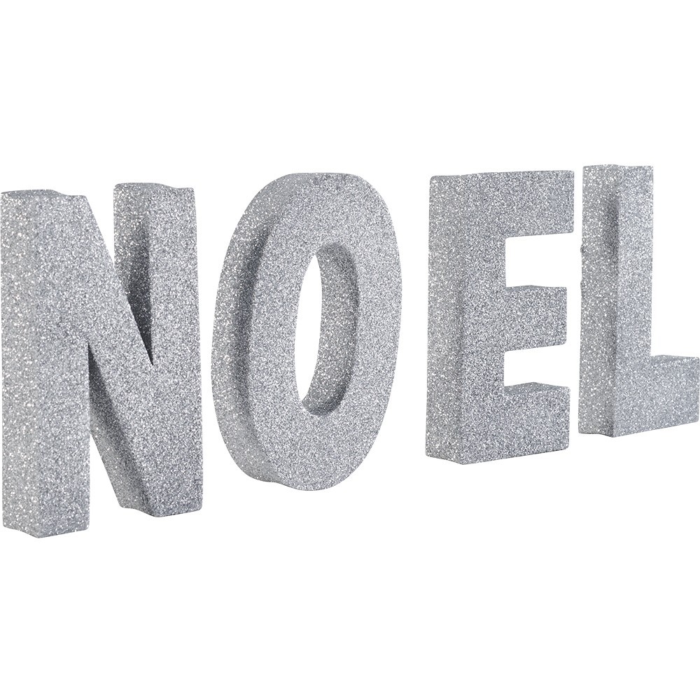 lettres noel à poser paillettes argentées (GiFi-532226X)