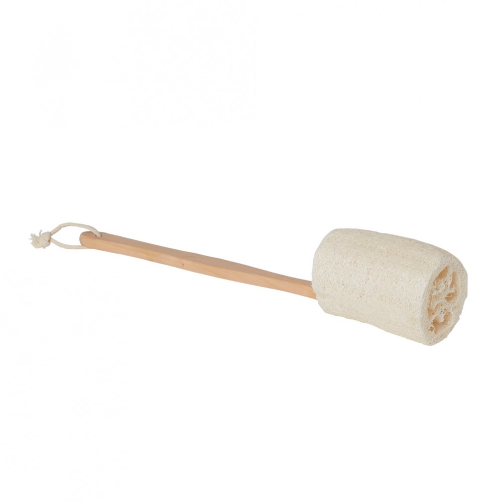 brosse de douche exfoliante mességué bambou éponge loofah (GiFi-537471X)