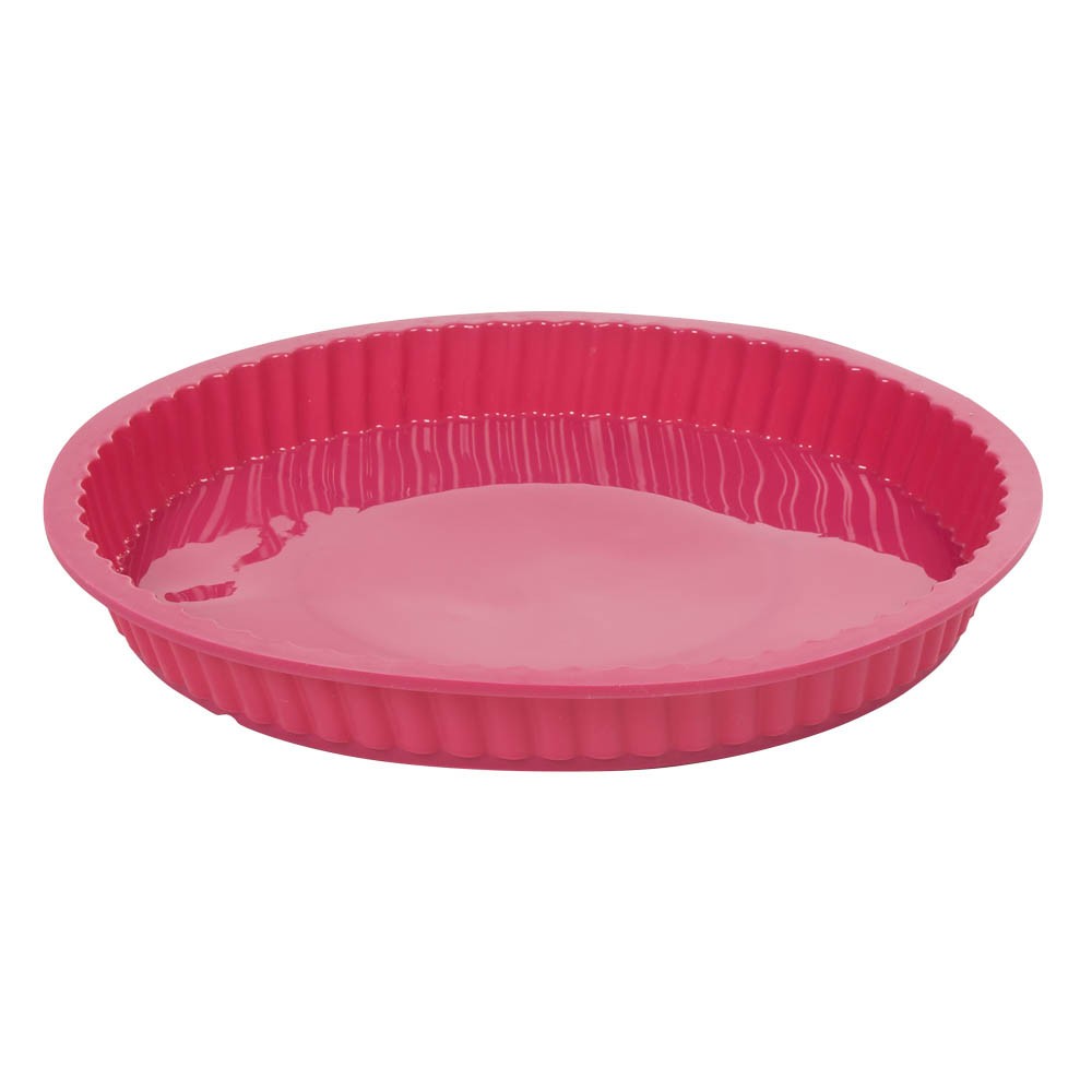moule à tarte silicone rose (GiFi-541646X)