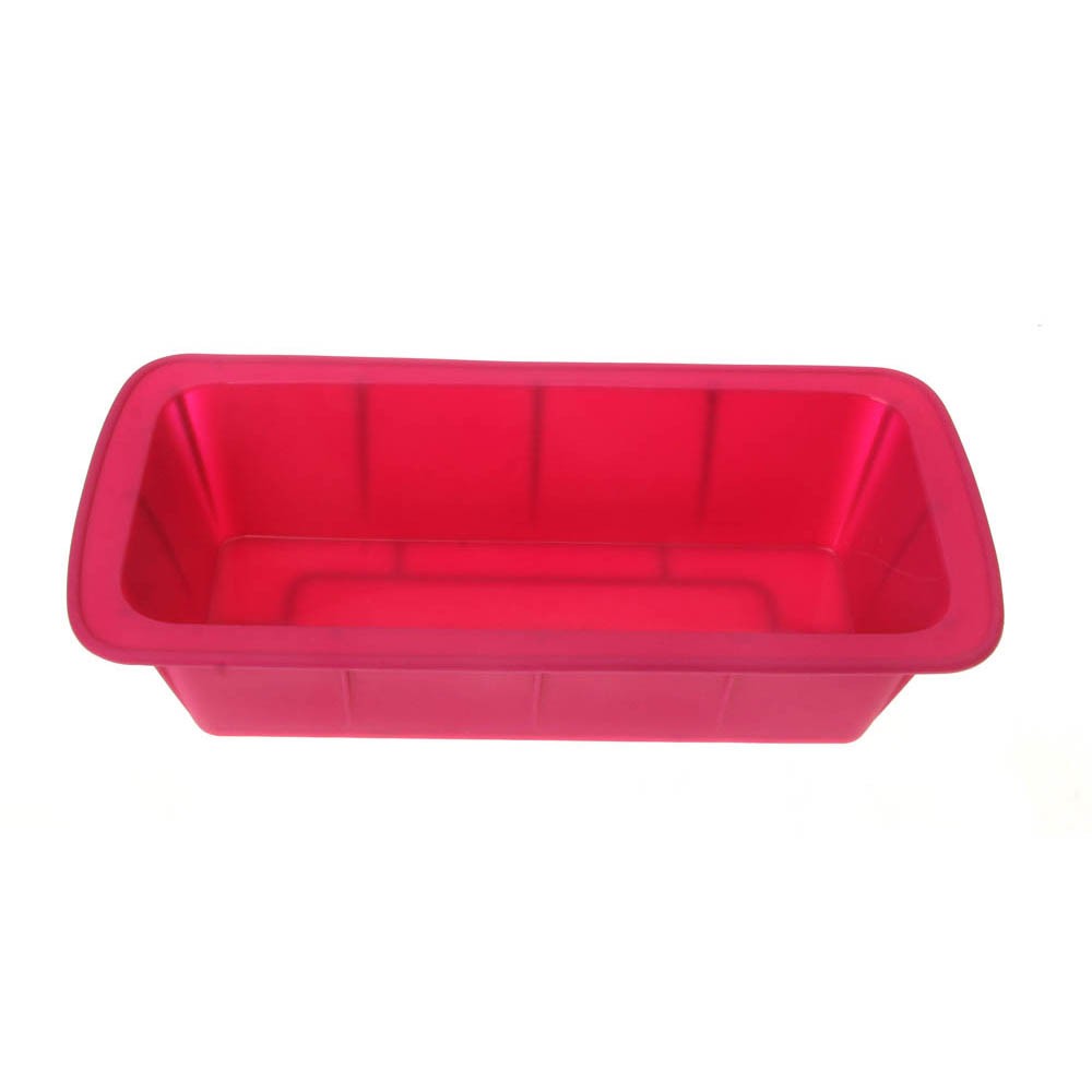 moule à cake en silicone rose (GiFi-541654X)