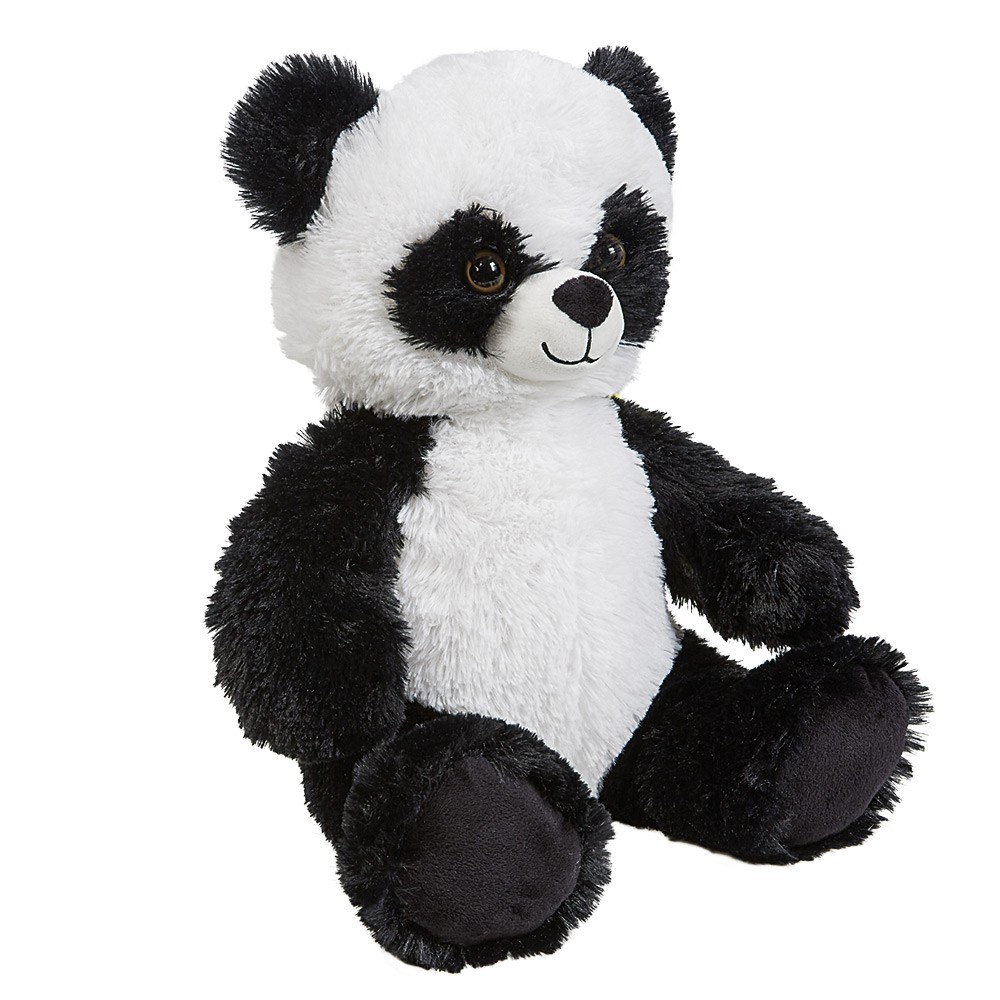 peluche panda assis noir et blanc (GiFi-544151X)