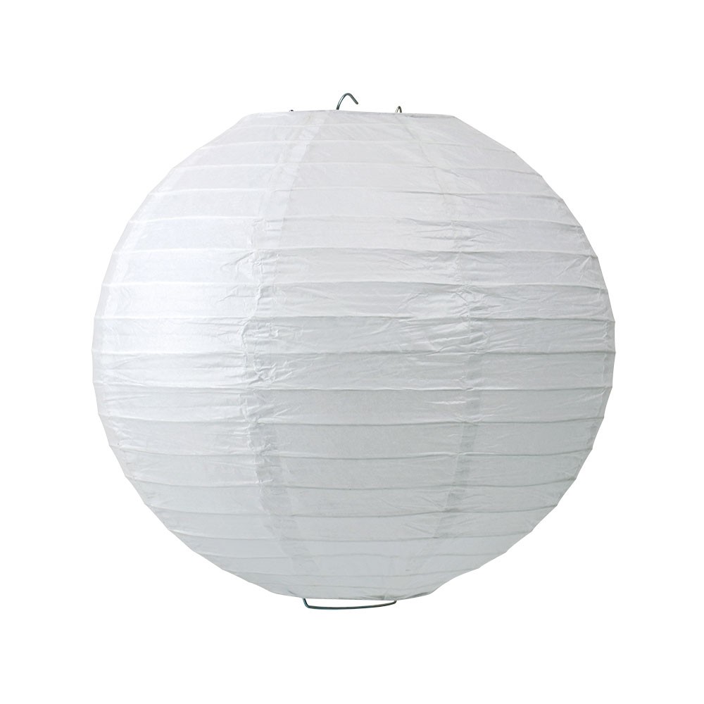 lanterne chinoise en papier blanc (GiFi-545690X)
