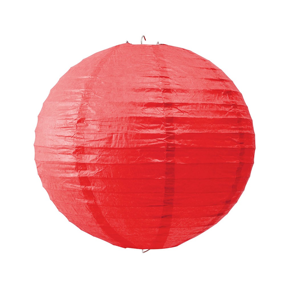 lanterne chinoise en papier rouge (GiFi-545700X)