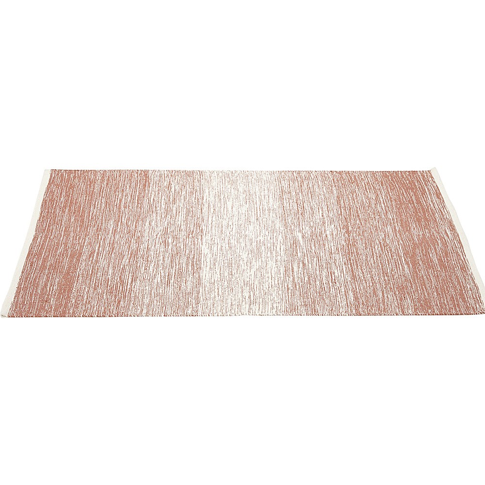 tapis rectangulaire rayure blanche et rouge teck (GiFi-545924X)