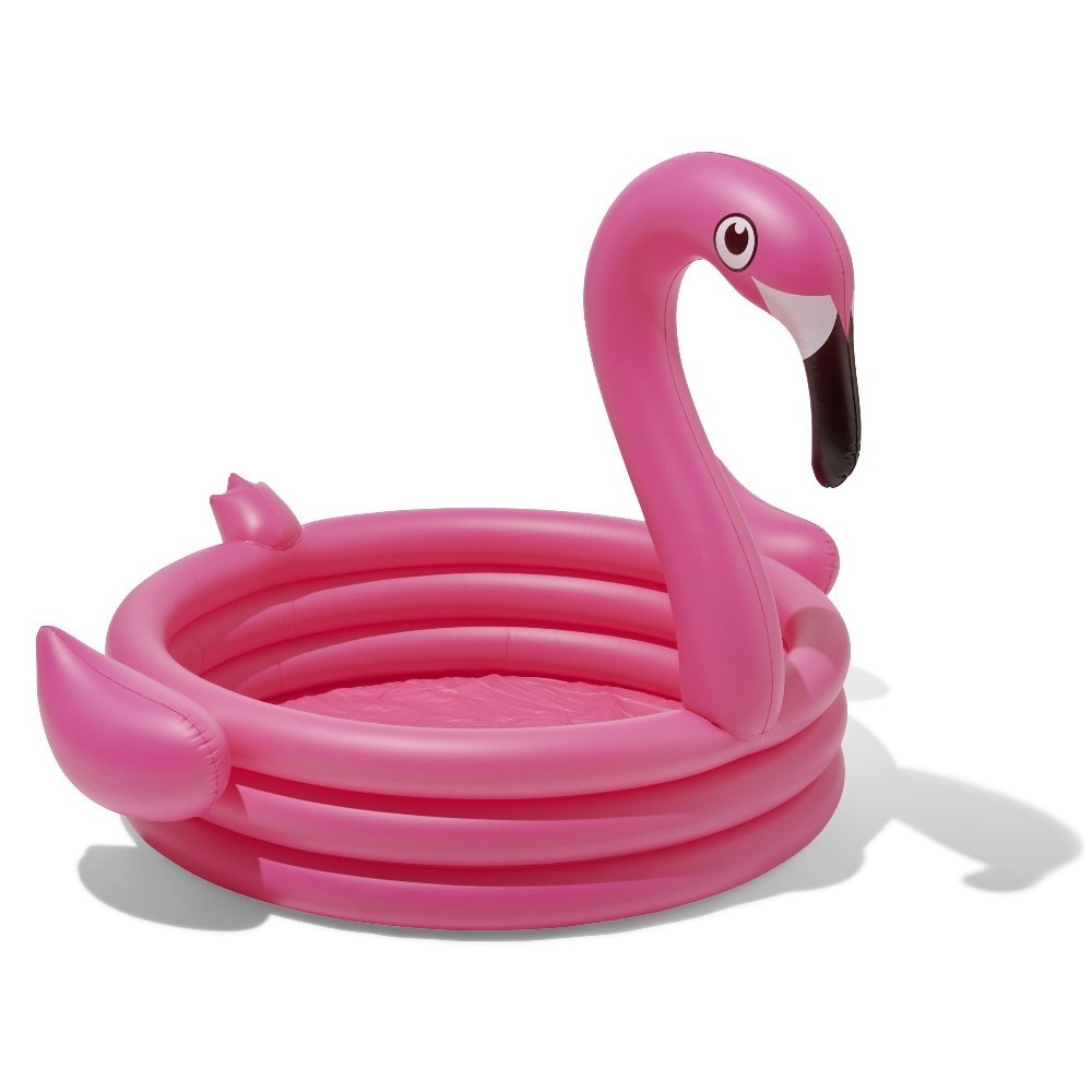 piscine gonflable enfant flamant rose (GiFi-547459X)
