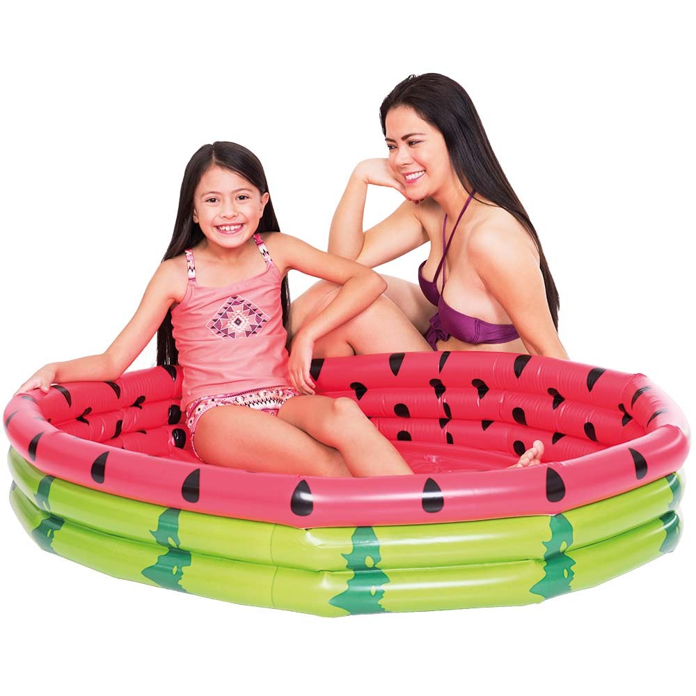 piscine gonflable enfant 3 boudins pastèque (GiFi-547519X)