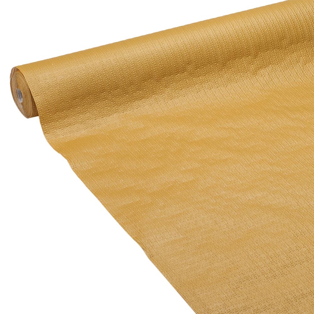 nappe gauffrée dorée en papier 20 m (GiFi-548258X)