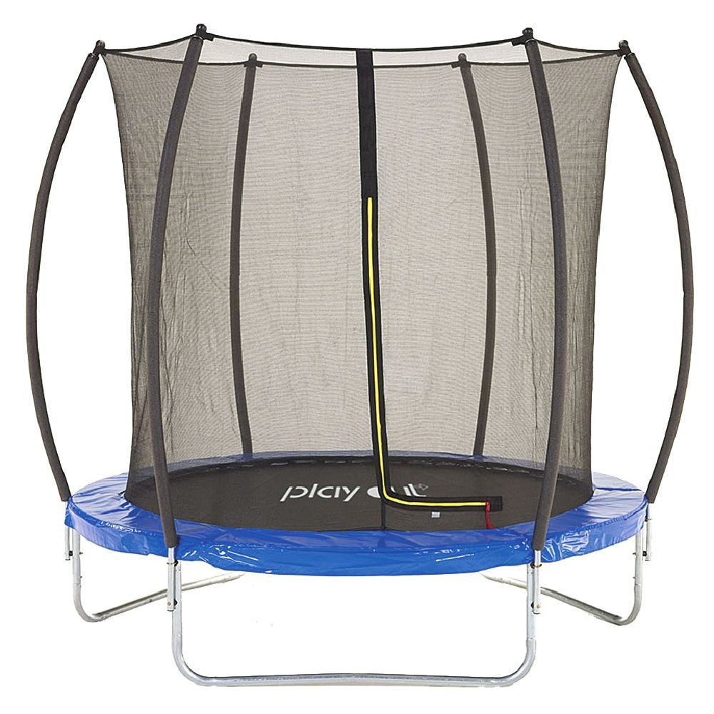 trampoline avec filet Ø244 x h.235 cm (GiFi-548303X)