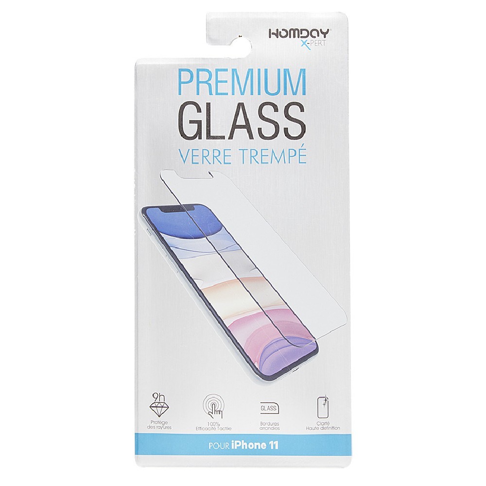 verre trempé pour iphone xr/11 (GiFi-549003X)