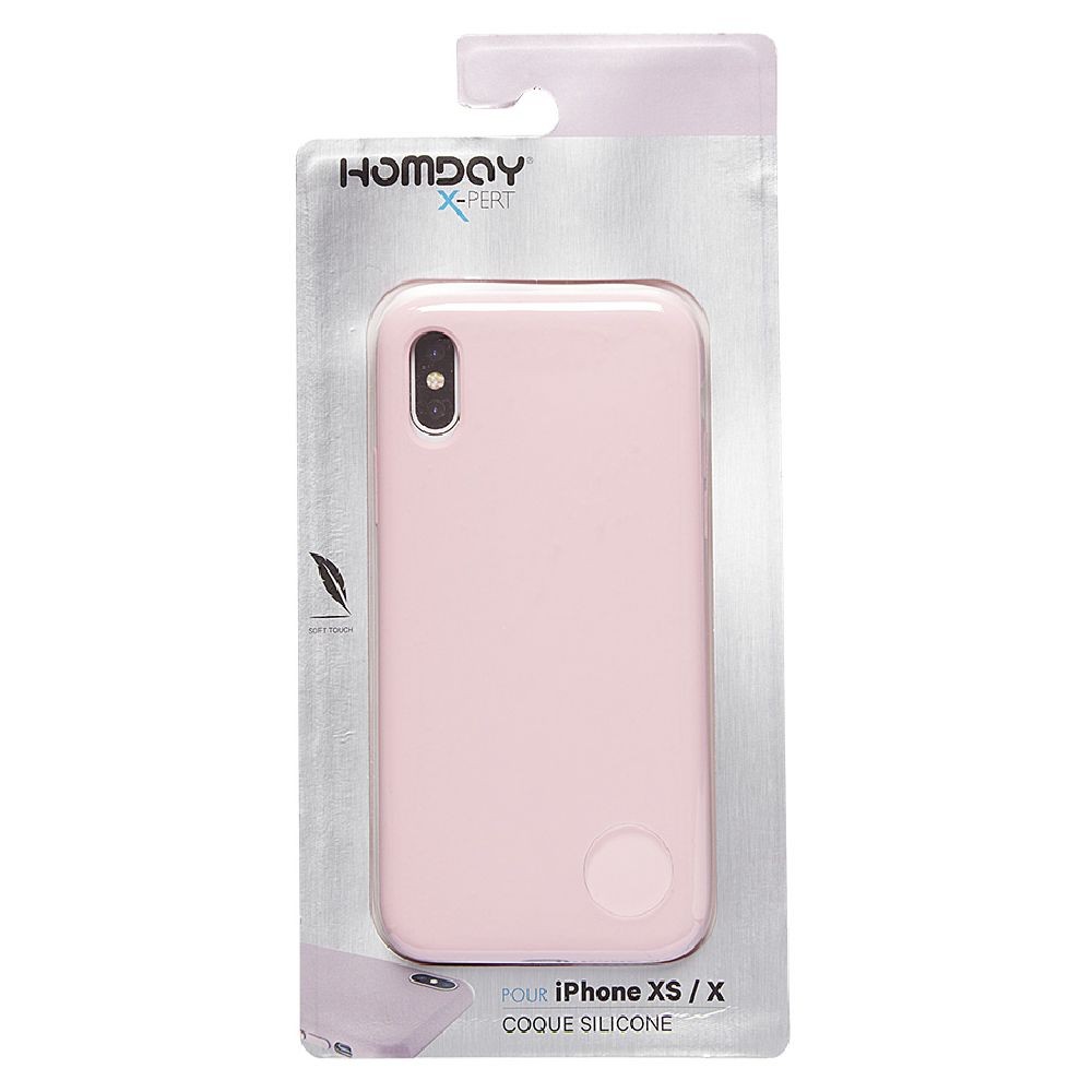 coque pour iphone x rose (GiFi-549041X)