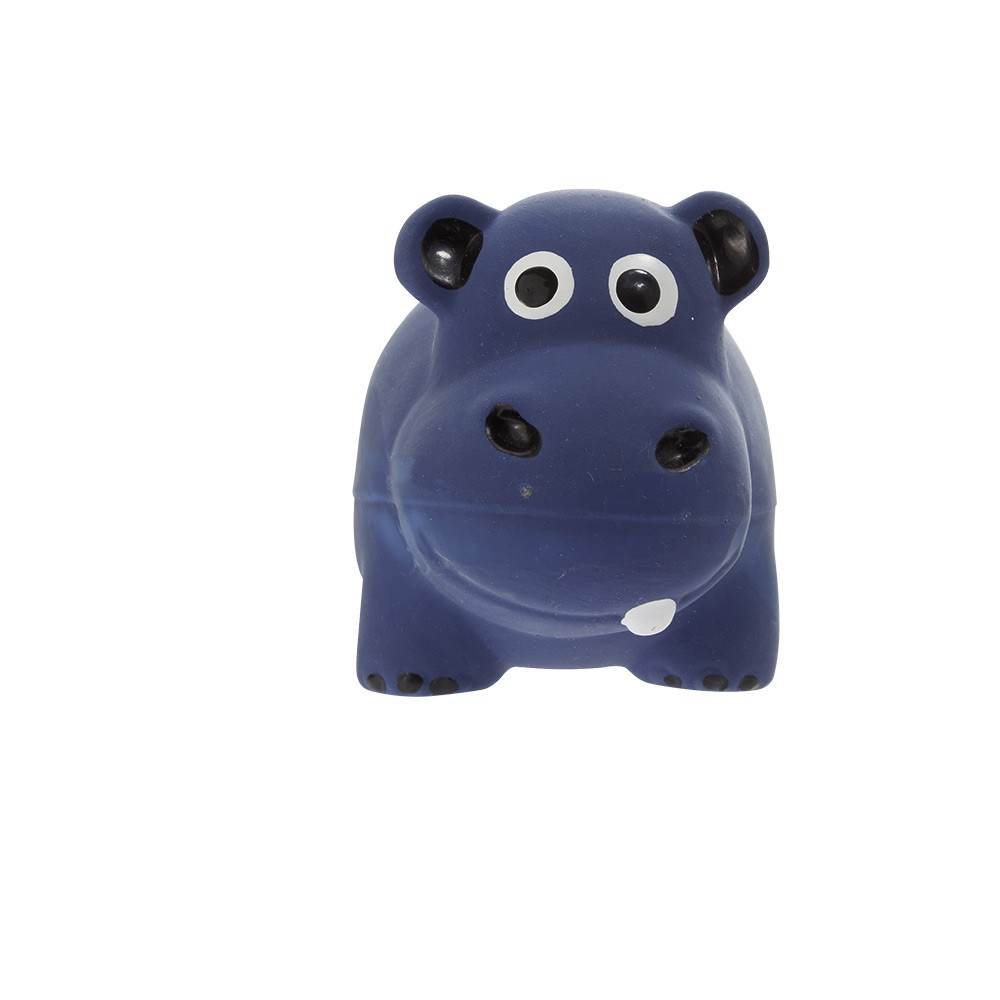 jouet pour chien hippopotame en latex (GiFi-551170X)