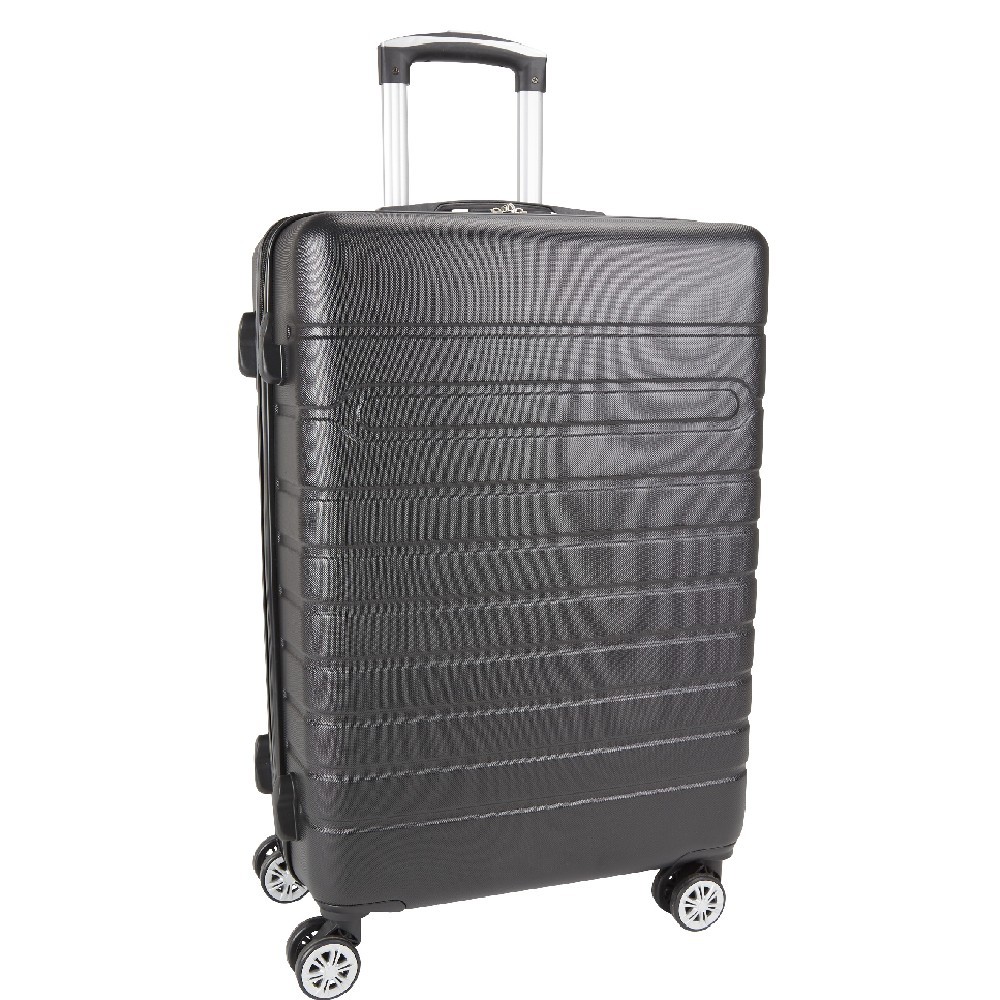valise rigide 4 roues 60l abs noir l.66 cm (GiFi-551510X)