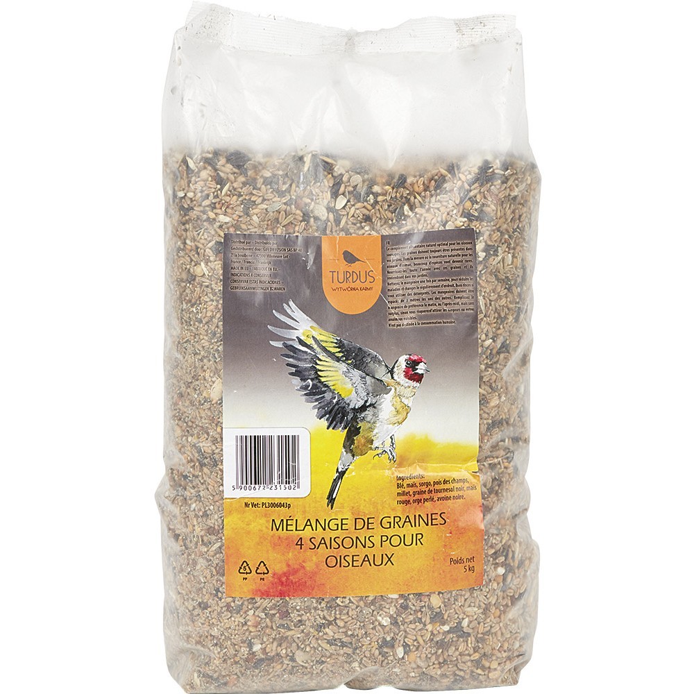 mélange de graine pour oiseaux 5kg (GiFi-552238X)