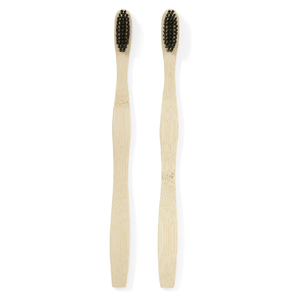 brosse à dent bambou x 2 (GiFi-554376X)