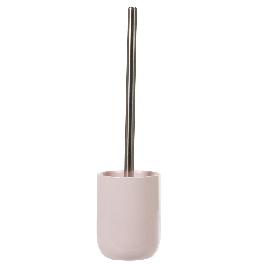 brosse wc céramique rose (GiFi-555735X)
